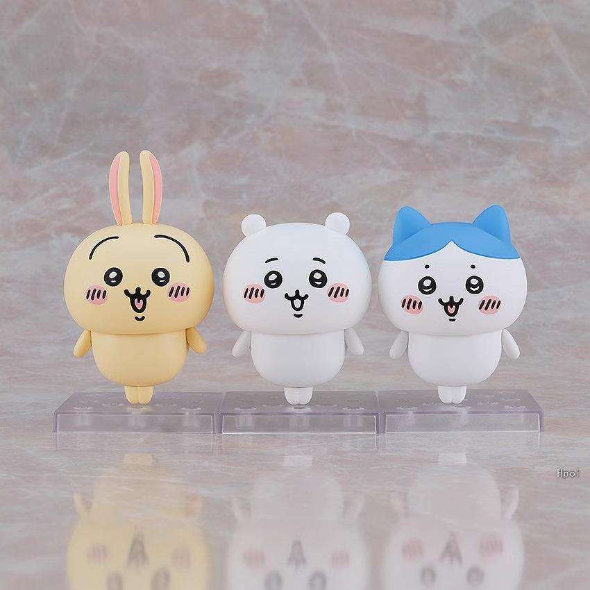 Jiikawa 2167 Q Edition Clay Man 2169 Usaki 2168 Hatch Cat, Moving Doll Figure