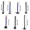 Plastic Car Dents Removal Set Dents Repair Tool White Suction Cup Mounts And Sturdy Magnetized Base Support