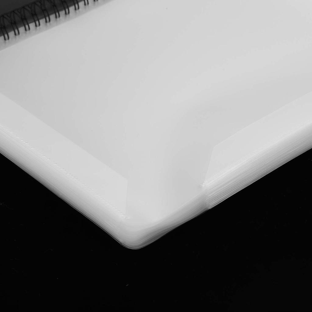 A4 Music File Case, Large Capacity, Sheet Music Holder, Music Score Storage Case, 30 Pages (60 Sides), Coiled, Thick, for Music Files, Documents,