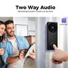 Smart Video Doorbell Wireless WiFi Household Doorbell Camera Night Vision Bidirectional HD Door Eye Camera