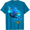 Disney Aladdin Genie Portrait Agrabah Fill T-Shirt Small