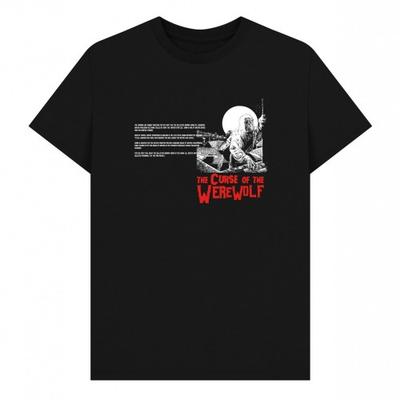 Horror Line Unisex Adult The Curse Of The Werewolf T-Shirt