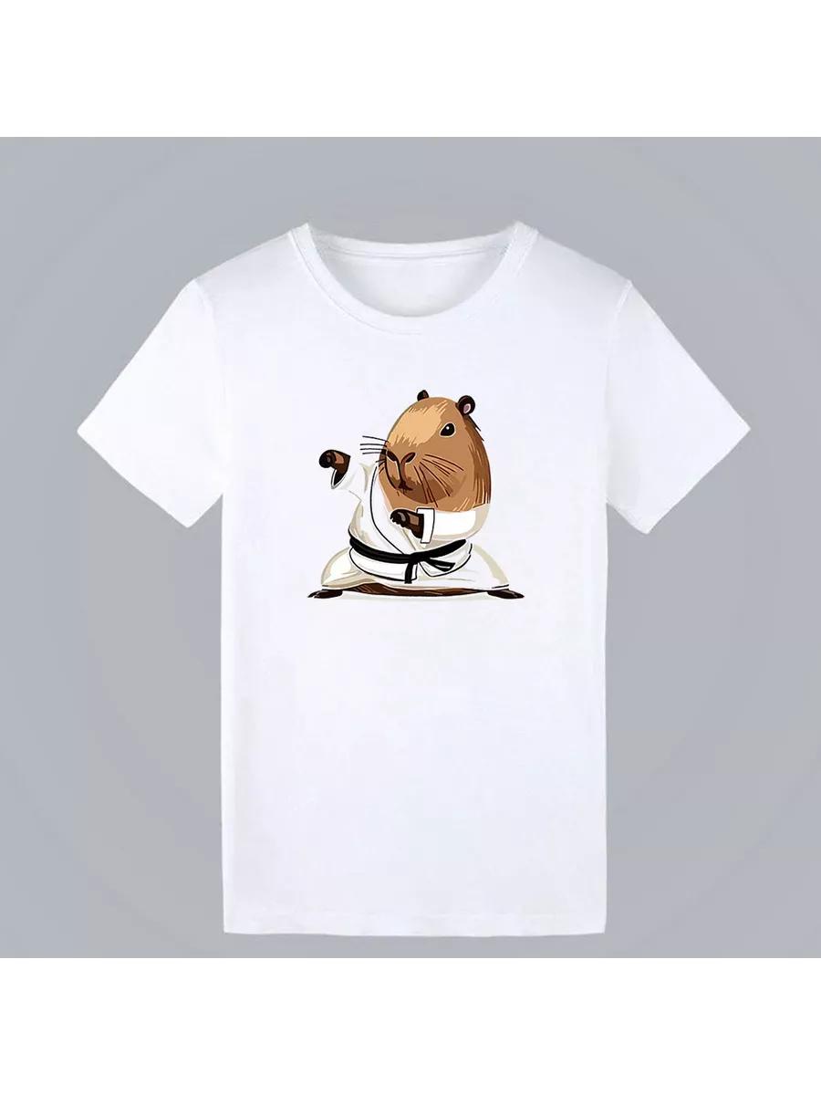 

T-shirt with Kung Fu Guinea Pig print 3XL