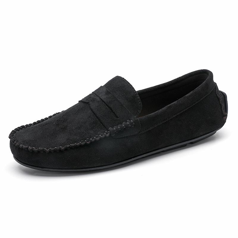 Fashion Fashion Suede Men Casual Shoes Breathable Comfort Slip-on Mens Driving Shoes Luxury Brand Men Loafers Mens Lazy Shoes Moccasins