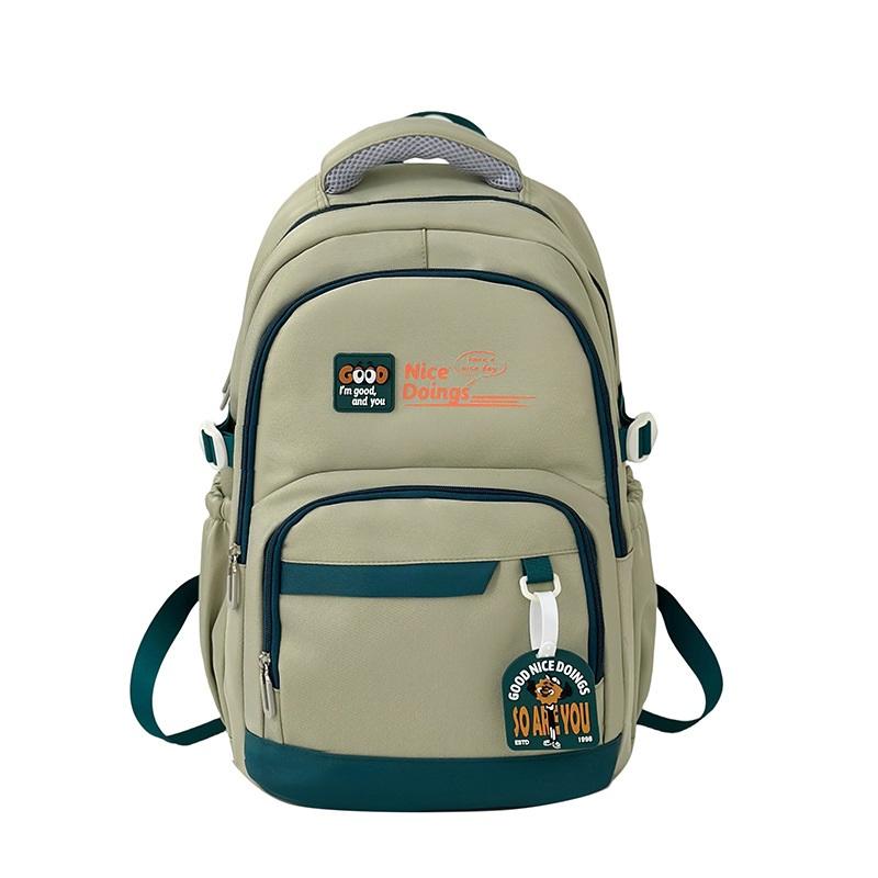 Large-capacity Backpack Fashion Trend Spot Backpack Junior High School College Student School Bag