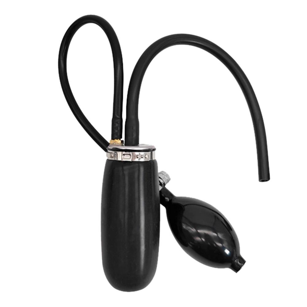 Lihtne sisselaskeadapter Täispuhutav suitsumasina lekketester Toruavade, kummikomponentide, rõhualandusventiilide ja pumpadega