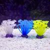 Silicone Mushroom Artificial Fish Tank Aquarium Water Coral Plants Underwater Decor Quarium Fish Tank Decoration Accessories