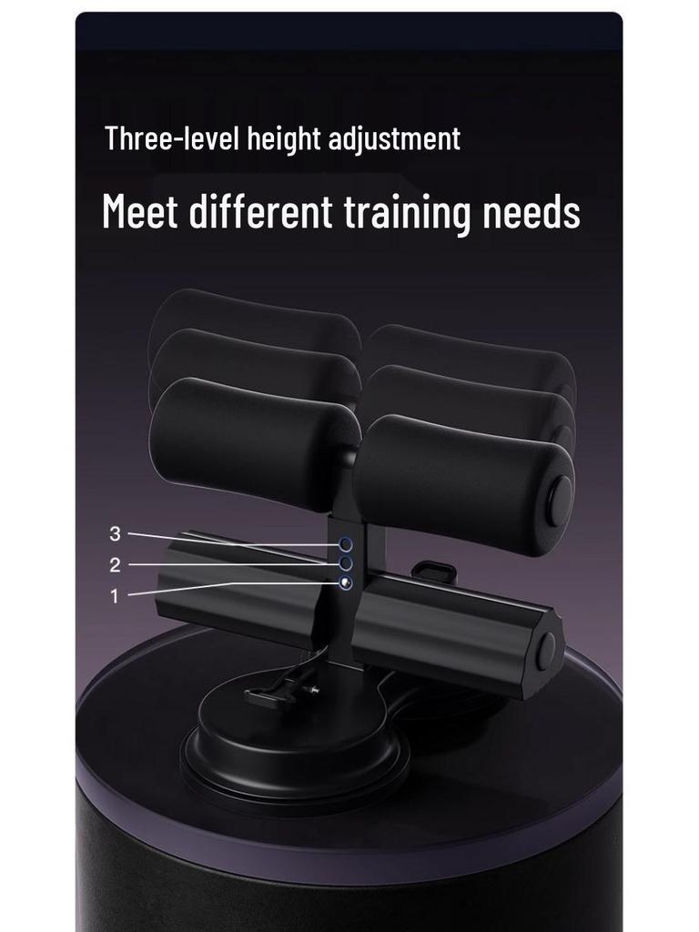 Dual Suction Cup Sit-up Assistant with Pull Rope
