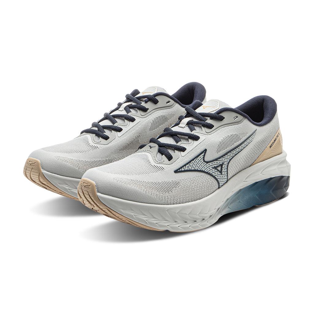 Mizuno Pi X Fashion Versatile Breathable Lightweight Low-Top Casual Shoes Unisex Casual Shoes Light-Gray D1GH250104