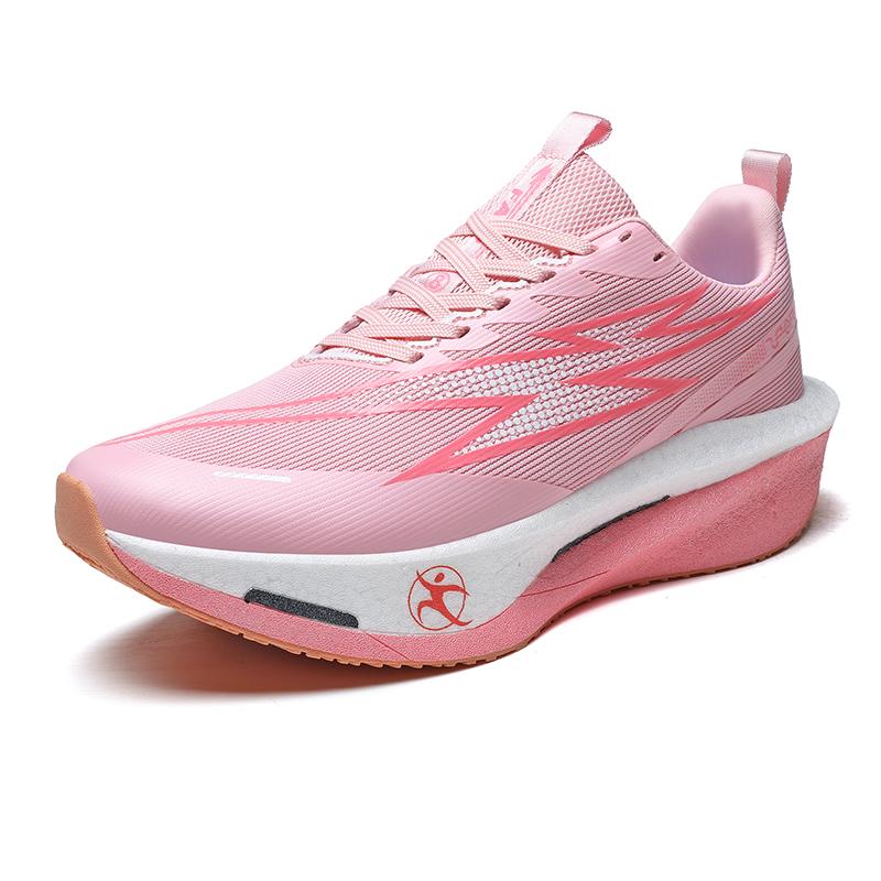 Men women running shoes four seasons fashion breathable soft-sole outdoor speed casual sneakers couple light racing sports shoes