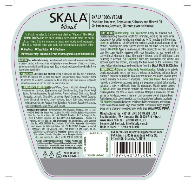 Scala Aloe Hair Treatment Pack 1000g