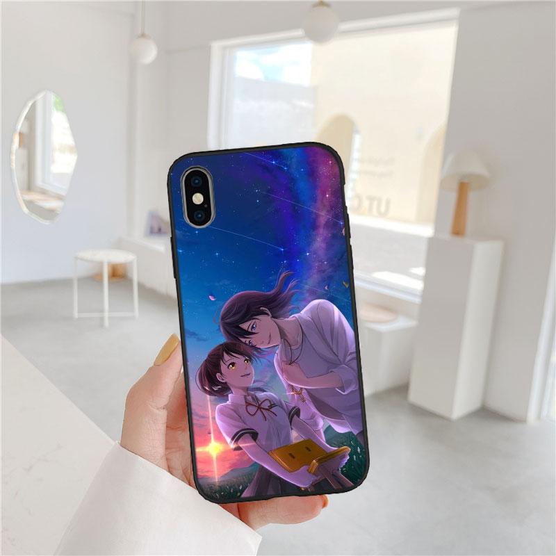 HK68 Suzume Soft Shell Phone Case for iPhone SE X XS XR 16E 17 11 Pro Max 8 7 6 6s Plus Air