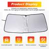 Car Sun Shade Windshield Window Sunshade Cover For Toyota Prado LC90 1996-2002