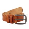 First Layer Cowhide Leather Belt Men'S Belt Retro Pleated Craft Belt Personalized Belt