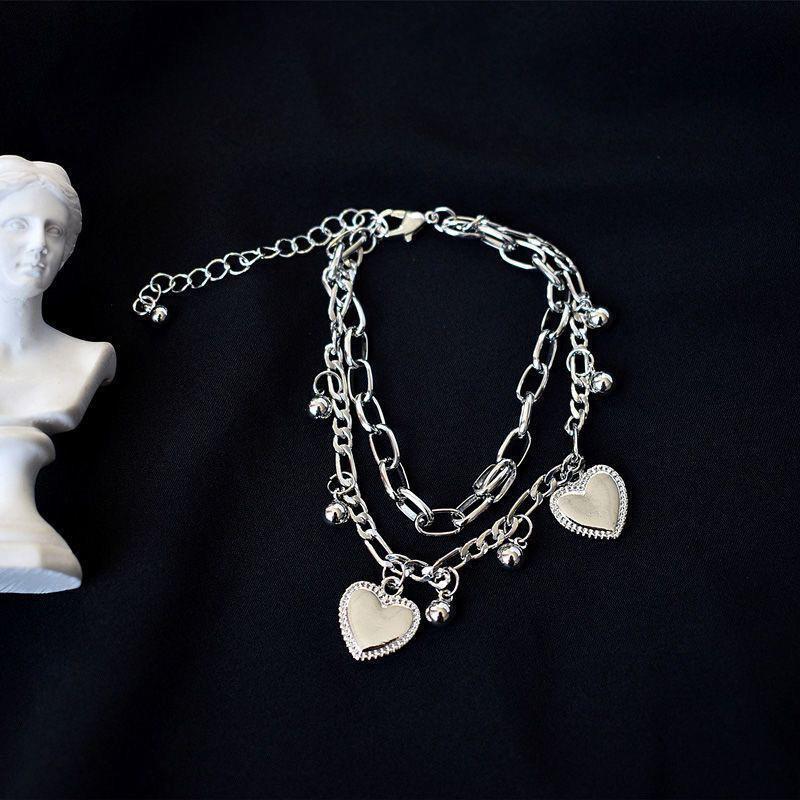 Ins Style Zircon Beaded Bracelets For Women Girls  Sweet Sparkling Exquisite Wrist Chain Bracelet Party Jewelry Gifts