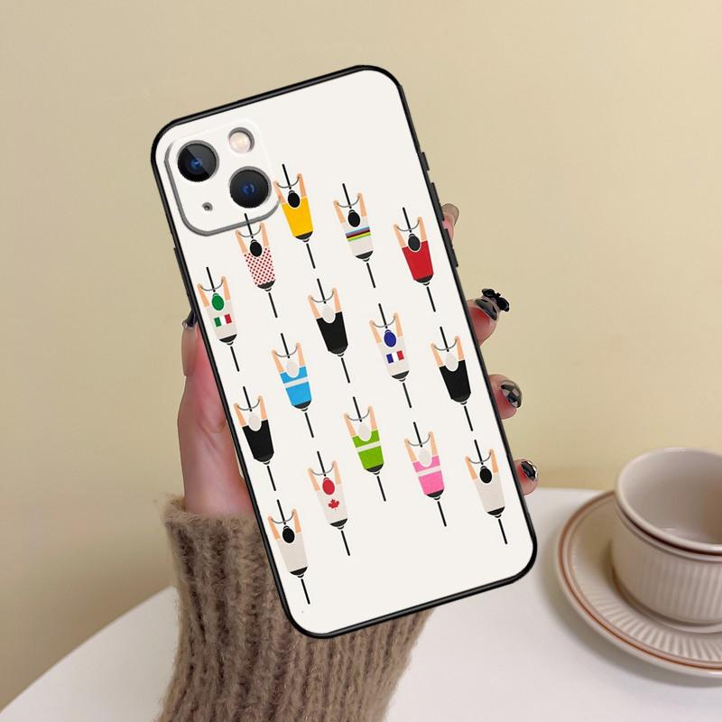 Mountain Bike Cycling Phone Case For iPhone 16 Pro Max 14 13 12 11 15 17 Pro Max mini Plus 16e 17 Air Cover Funda