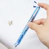 Press Fountain Pen Calligraphy Fountain Pen with 5 Inks Sac Retractable Inks Pen Fine Tip for Adult Kid Handwriting