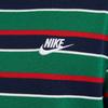 Nike Klubowa Koszulka Polo Oddychająca Casualowa w Retro Paski Męska topy Granatowa FN3897410