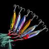 Metal Jig 10g 15g 20g 30g 40g 50g Shore Casting Jigging Spoon Lead Sea Cast Sea Fishing Lure Artificial Bait Tackle