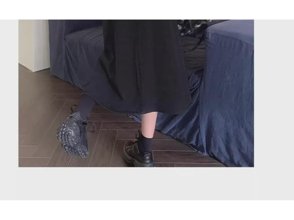 2024 Summer Black High-Waist Denim A-Line Skirt for Women - Available In Large & Small Sizes