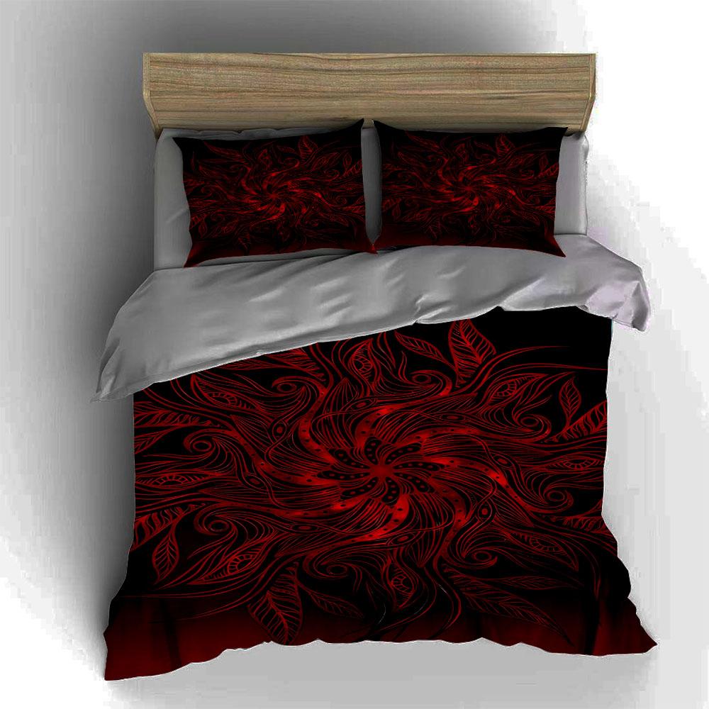 Abstract, swirling, floral. Bedding Duvet cover sets Duvet covers Pillowcases gifts (1 * Duvet Cover 2 * Pillowcases, without duvet insert)