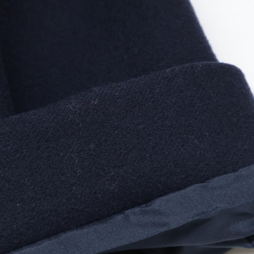 Celine Domestic Regular Phoebe Period 2 8H28/7165 Crombie Coat 36 NavyUsed