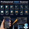 OBD2 Scanner with Battery Tester - Diagnostic Tool for Cars, Check Engine Light & Emissions Readiness, Real-Time Date, Plug & Play