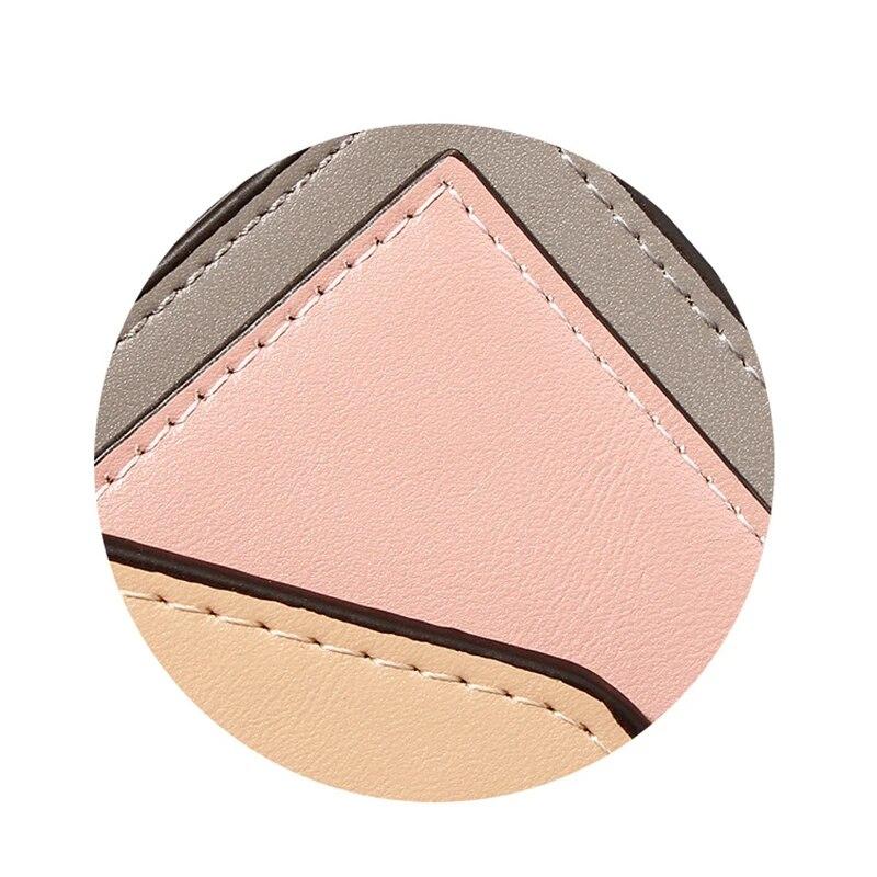 Marke Frauen Geldbörse Kurz Kleine PU Leder Kreditkarte Halter Schlank Umschlag Weibliche Brieftaschen Münzfach Mode Kupplung Taschen