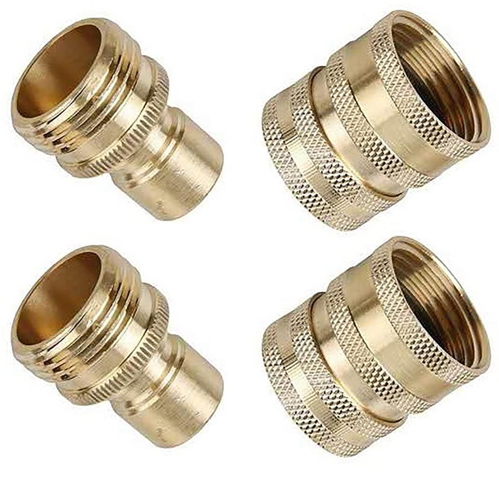 Lanx. Kärcher Kompatibler Hochdruckreiniger One-Touch Kupplung 3/8" M22 Adapter, Aftermarket, One-Touch Installation und Demontage! (2er Set)