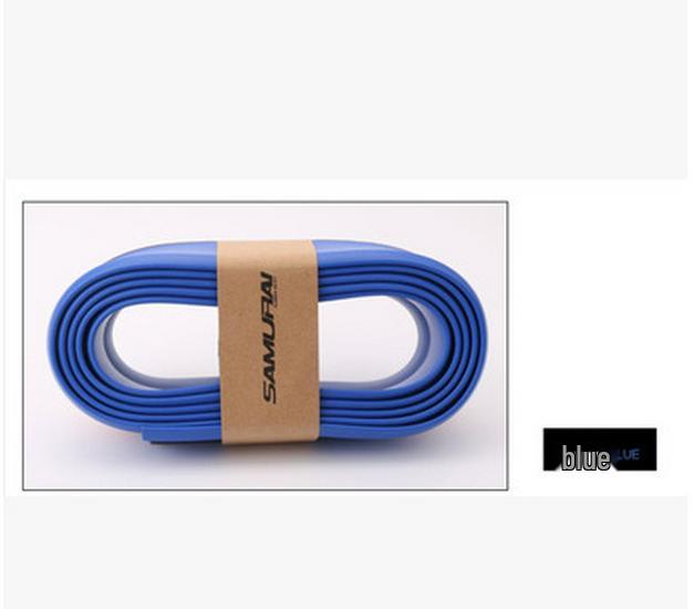 Universal Carbon Fiber Pattern Front Lip Rubber Strip – Anti-Collision Car Modification