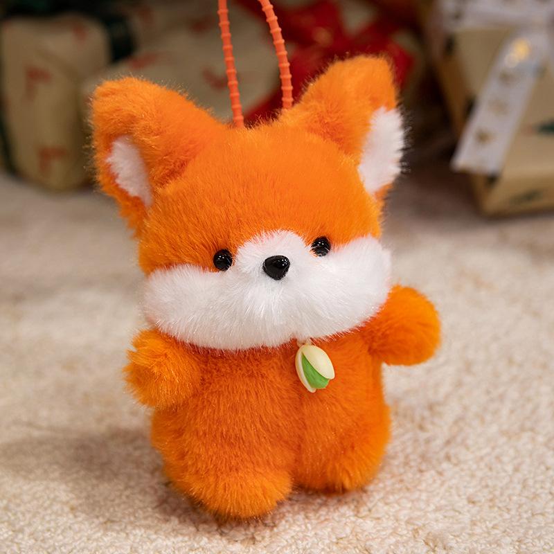 Cute Small Fragrance Pendant Giant Panda Plush Toy Lamb Doll Bag Pendant Zoo Gift Gift