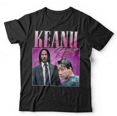 Tricou Keanu Reeves Apreciere Unisex și Copii Omagiu Throwback Amuzant Petrecere burlaci burlăcițe