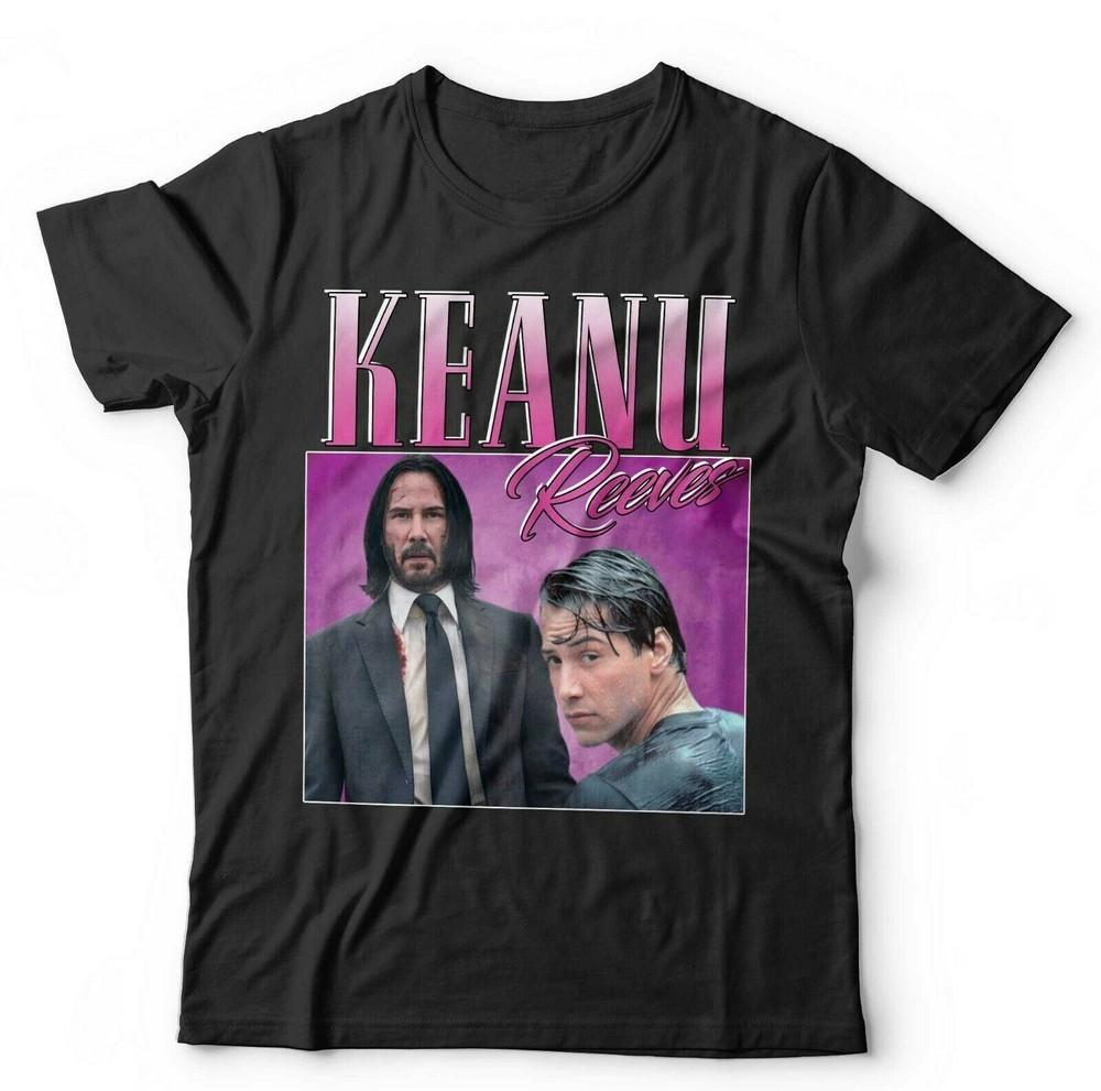 

Keanu Reeves Tshirt Appreciation Unisex and Kids Homage Throwback Funny Stag Hen 3XL