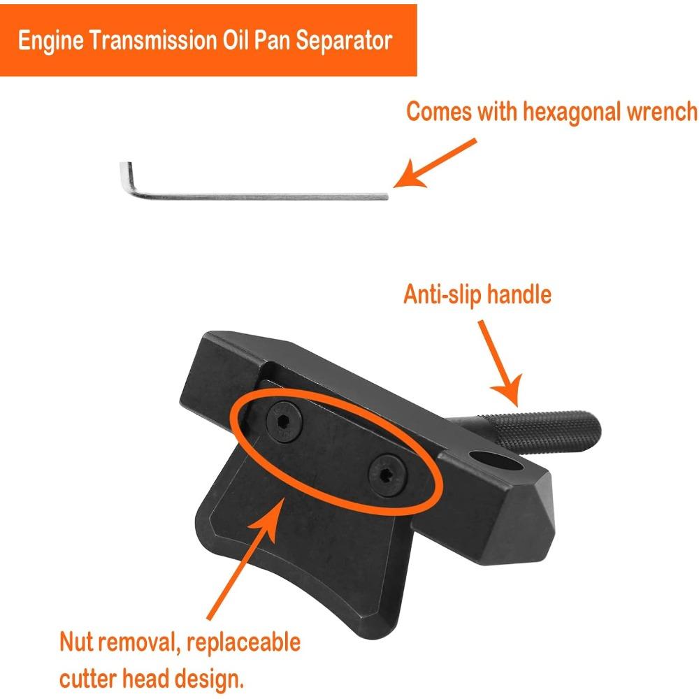 Xiaomi Universal Oil Pan Separator Tool Car Repair Tool Oil Gasket Remover Cutter Tool Engine Transmissions Oil Pan Separator Kit