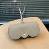 Versatile Genuine Leather Sunglasses Case - Portable & Protective