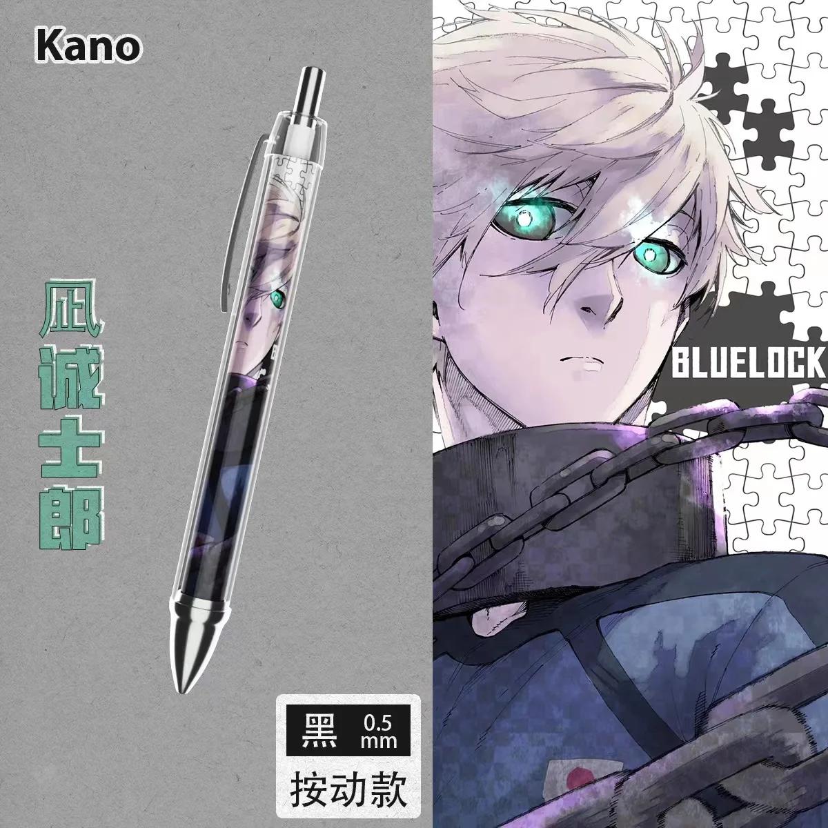 

Japanese Anime 0.5mm gel pen Black ink Ballpoint Pen School Supplies kids Stationery gift (as the picture,black)
