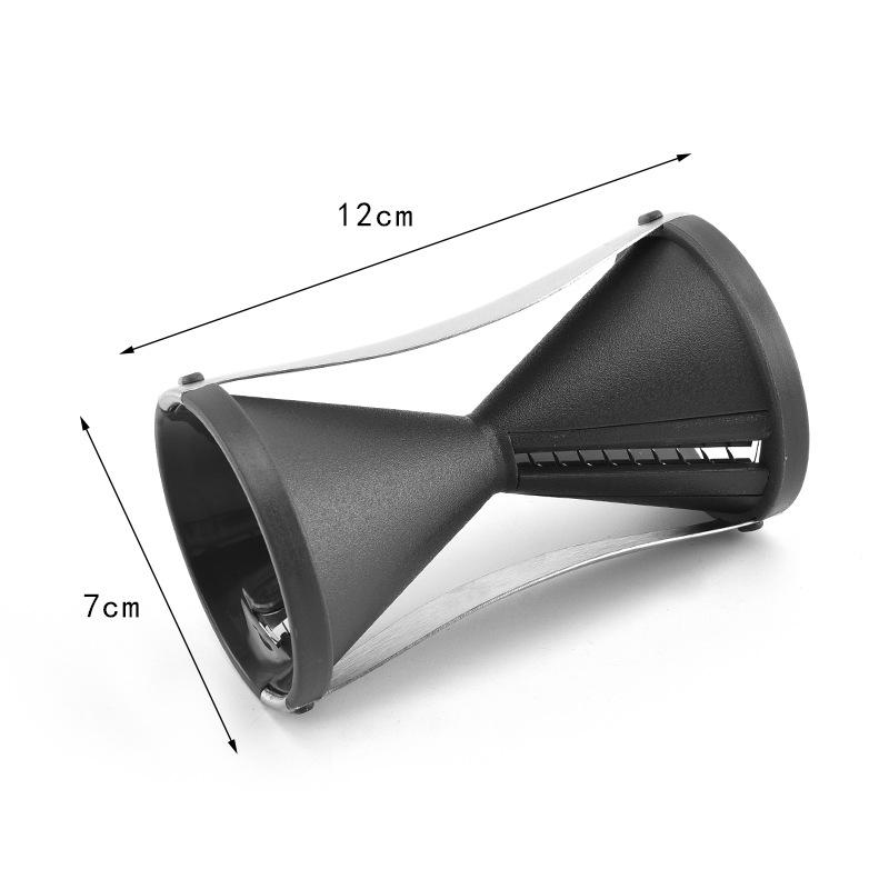 Fruit and Vegetable Tool Kitchen Multi-function Wire Cutter Creative Spiral Funnel Wire Cutter Rotary Vegetable Slicer