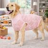 Elastic Dog Recovery Suit Soft Breathable Dog Sterilization Suit Four-Legged Washable Pet Anxiety Vest Spay Neuter