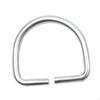 Metal D Connector Multipurpose Belts Buckle Shape Diving Hardware for Garment Belt Purse