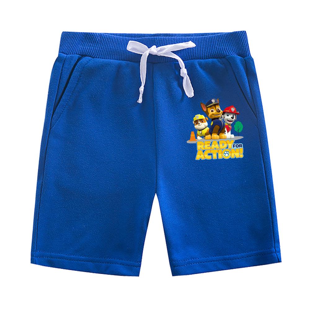 Paw Patrol Boys  Summer Mid-Length Elastic Waist Shorts - 2022