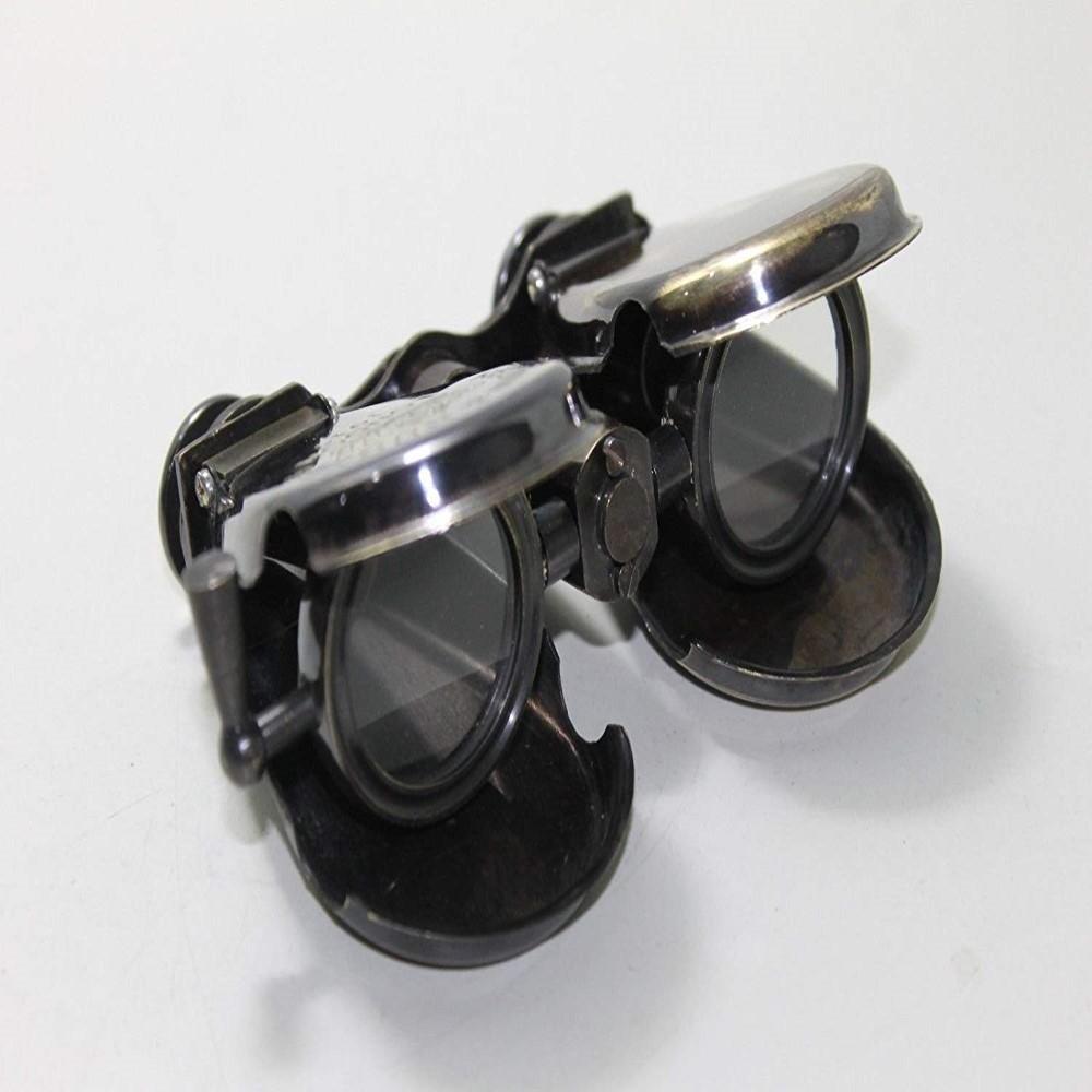 Fernglas aus antikem Messing, nautisch, 10,16 cm