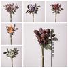 Handmade Artificial Eucalyptus Berries Green Plants Plastic Foliage Red-flowering Gum Branch Real Touch Simulation Gum-nut