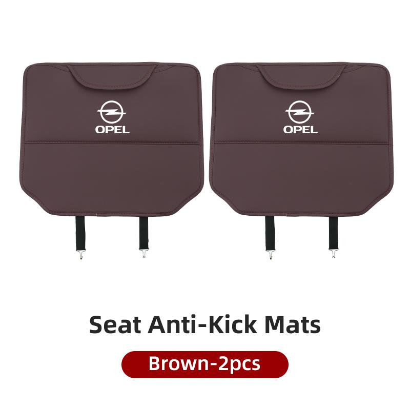 Car Seat Anti-Kick Pad Seatback Storage Protector Cover Accessories For Opel Corsa Astra Insignia Vectra Zafira Meriva Mokka Gra
