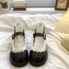Japanese Student Jk Uniform Shoes Spring Soft Sister College Style Mary Jane Single Shoes Retro Comfortable Small Leather Shoes Ladies