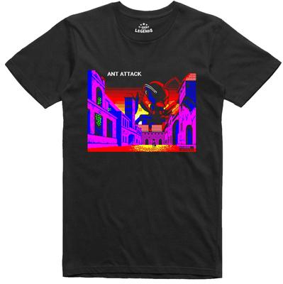 David Rowe Ant Attack Ladebildschirm Offiziell lizenziertes Spectrum 48k T-Shirt