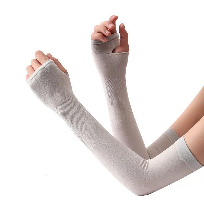 Unisex Ice Cool Sun Protection Arm Sleeves For Outdoor Cycling Driving Fishing