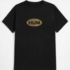 Retro 90s Hum Tshirt Unisex Navy Classic Style S5xl