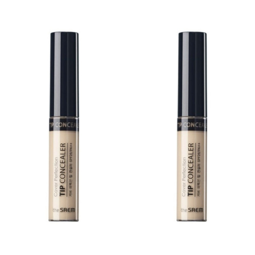 THE SAEM Cover Perfection Tip Concealer 6.5g*1Pc/2Pcs