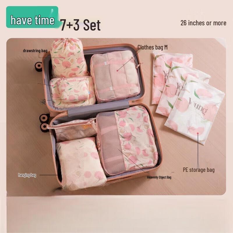 Portable Travel Organizer Bag Set