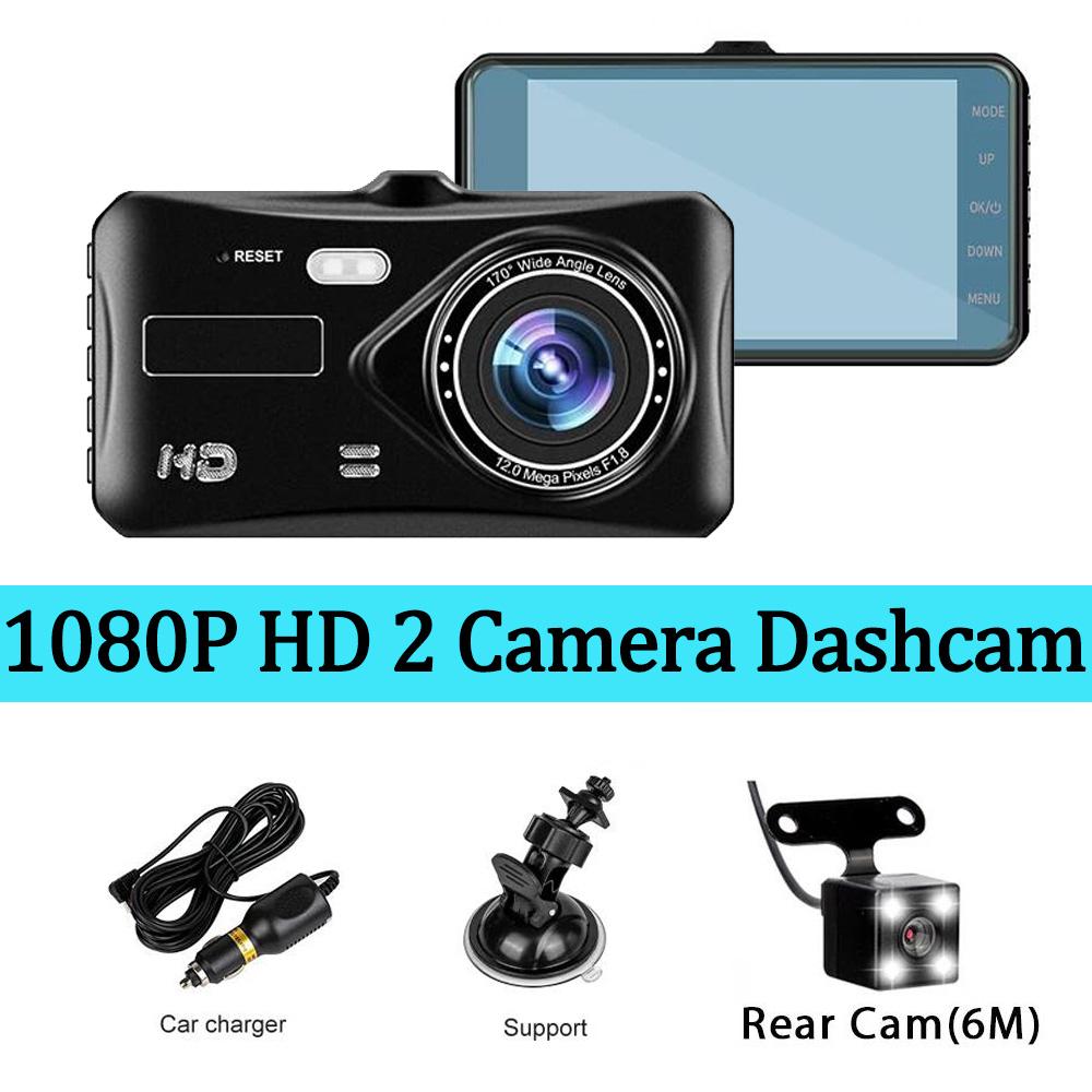 4-inch Touch Screen Car DVR 1080P Dash Cam for Cars Video Recorder Rear View Camera for Vehicle Night vision Car Assecories